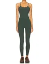 Splits59 Airweight Jumpsuit In Military In Green