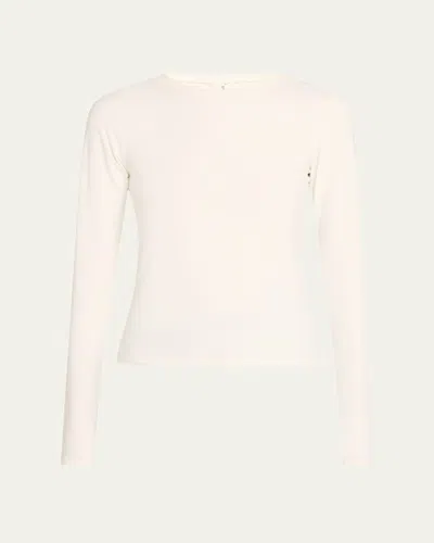 Splits59 Airweight Lite Long-sleeve Top In White