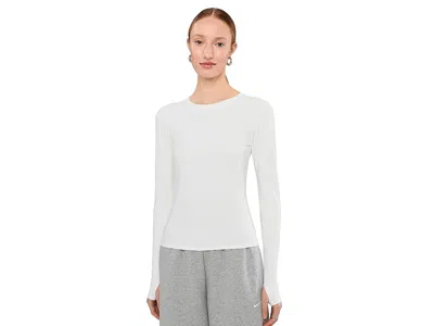 Splits59 Airweight Lite Long Sleeve Waist Length In White