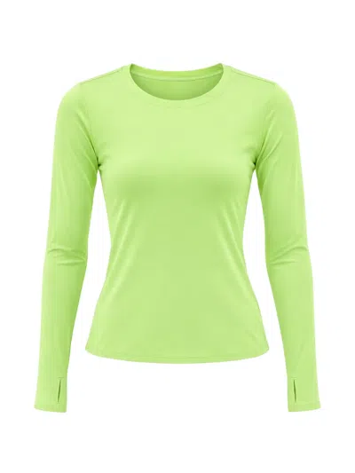 Splits59 Airweight Lite Long Sleeve Waist Length In Green