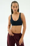 Splits59 Airweight Scoop Back Bra In Blue