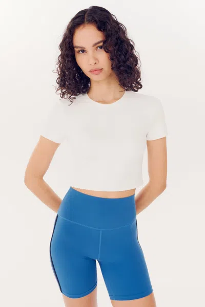 Splits59 Airweight S/s Crop In White