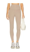 Splits59 Sprint High Waist Rigor 7/8 Leggings Latte In Beige