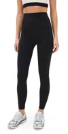Splits59 Airweight Super High Waist 7/8 Leggings Black In Black