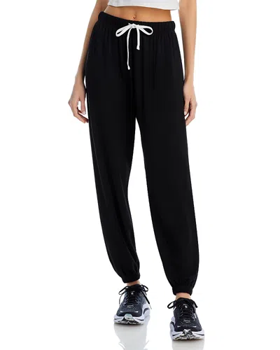 Splits59 Andie Oversized Fleece Sweatpant In Black