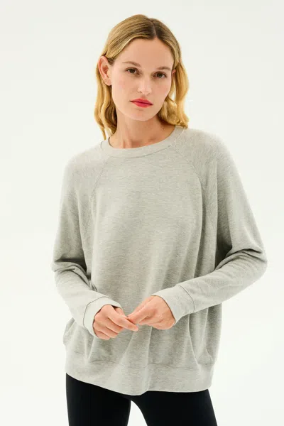 Splits59 Andie Fleece Sweatshirt In Gray