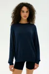 Splits59 Andie Fleece Sweatshirt In Blue