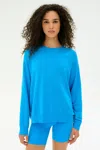 Splits59 Andie Fleece Sweatshirt In Blue