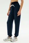 Splits59 Andie Oversized Fleece Sweatpant In Blue