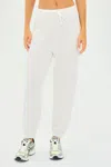 Splits59 Andie Oversized Fleece Sweat Pant In White