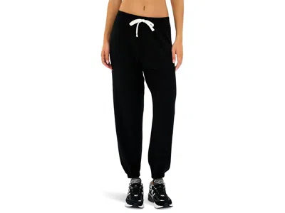 Splits59 Andie Oversized Fleece Sweatpant In Black