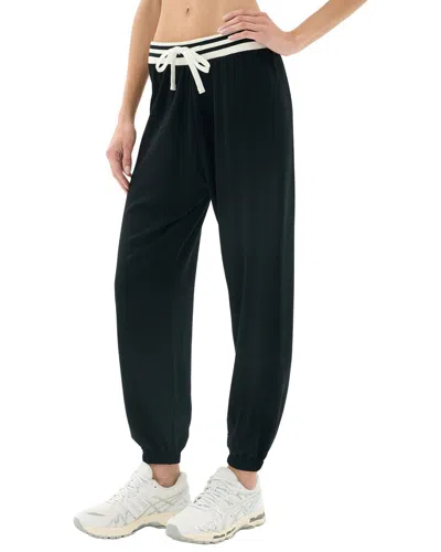 Splits59 Andie Oversized Fleece Sweatpant In Black