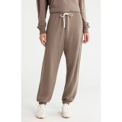 Splits59 Andie Oversized Modal Fleece Sweatpants In Lentil