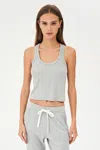 Splits59 Ashby Rib Crop In Gray