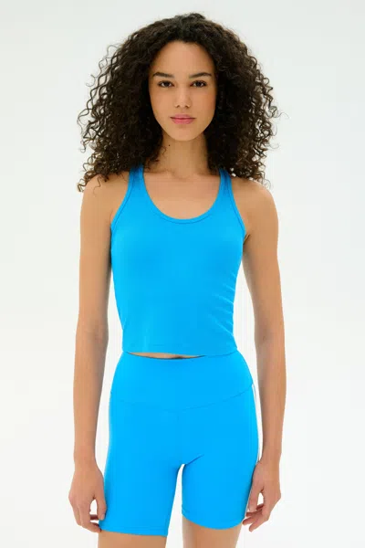 Splits59 Ashby Rib Crop In Blue