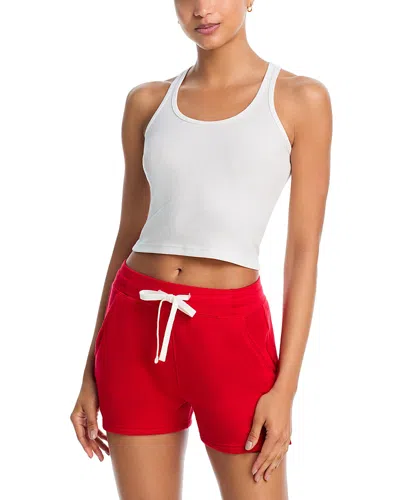 Splits59 Ashby Rib Crop Tank In White
