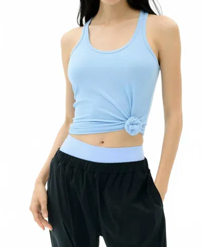 Splits59 Ashby Rib Tank In Skylight In Blue