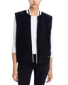 Splits59 Aster Sherpa Vest In Black