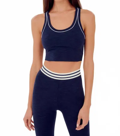 Splits59 Bailey Active Rib Bralette In Navy In Blue