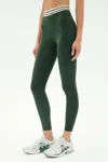 Splits59 Bailey Active Rib High Waist 7/8 In Green