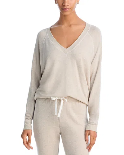 Splits59 Bennie Sweatshirt In Heather Oatmeal/white