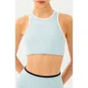 Splits59 Blake Rigor Sports Bra In Teal/white