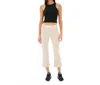 Splits59 Brooks Fleece Cropped Flare Sweatpants In Heather Oatmeal In Neutral