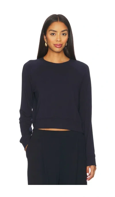 Splits59 Brooks Long Sleeve Sweatshirt In Blue