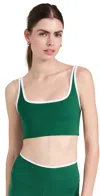 Splits59 Cait Rigor Sports Bra In Arugula White