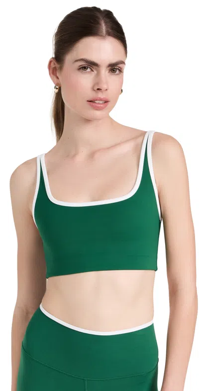 Splits59 Cait Rigor Sports Bra In Arugula & White