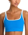 Splits59 Cait Rigor Sports Bra In Classic Blue/white