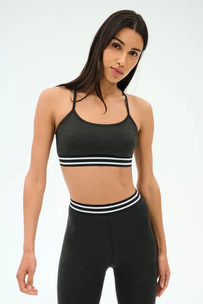 Splits59 Cali Active Rib Sports Bra In Black