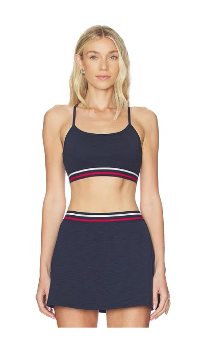 Splits59 Cali Active Rib Sports Bra In Blue
