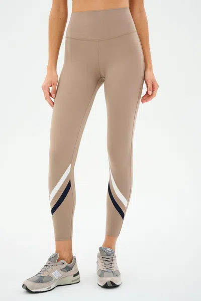 Splits59 Chevron Airweight High Waist 7/8 In Neutral