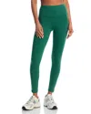 Splits59 Clare High Waist Rigor 7/8 Leggings In Arugula/white