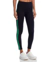 Splits59 Clare High Waist Rigor 7/8 Leggings In Black/grass