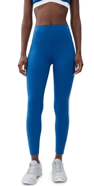Splits59 Clare High Waist Rigor 7/8 Leggings Classic Blue/white