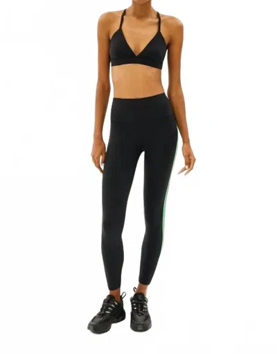 Splits59 Clare High Waist Rigor 7/8 Leggings In Black Grass