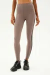 Splits59 Womens  Clare Logo-print High-rise Stretch-woven Leggings In Multi