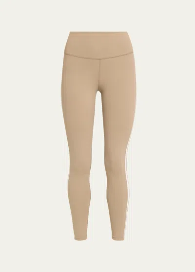 Splits59 Clare High-waist Rigor 7/8 Leggings In Lattewhit