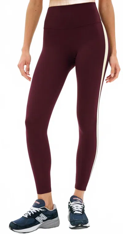 Splits59 Clare Rigor Leggings In Dk Cherry In Burgundy