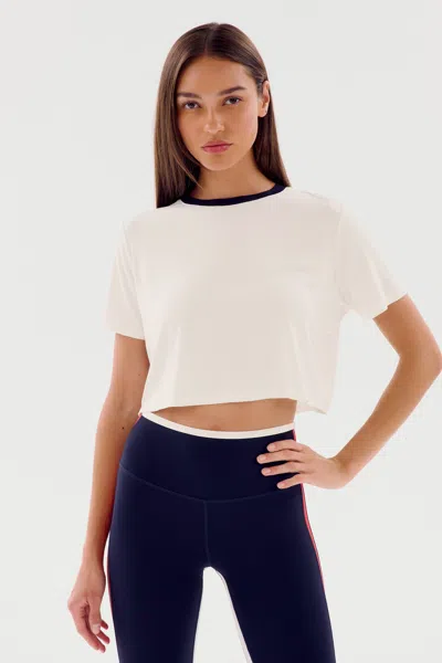Splits59 Djuna Crop Ringer In White