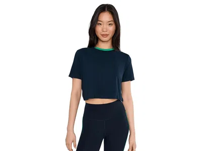Splits59 Djuna Crop Ringer In Blue