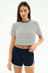Splits59 Djuna Oversized Jersey Tee In Multi