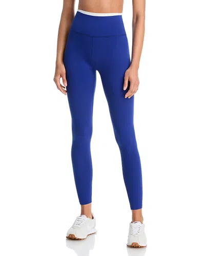 Splits59 Dual High Waist Airweight 7/8 Leggings In Blue