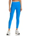Splits59 Easton High Waisted 7/8 Leggings In Classic Blue/white