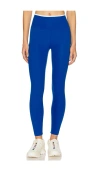 Splits59 Easton Rigor High Waist 7/8 Leggings Classic Blue/white In Classic Blue & White