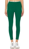 Splits59 Easton Rigor High Waist 7/8 Leggings Arugula/white In Green