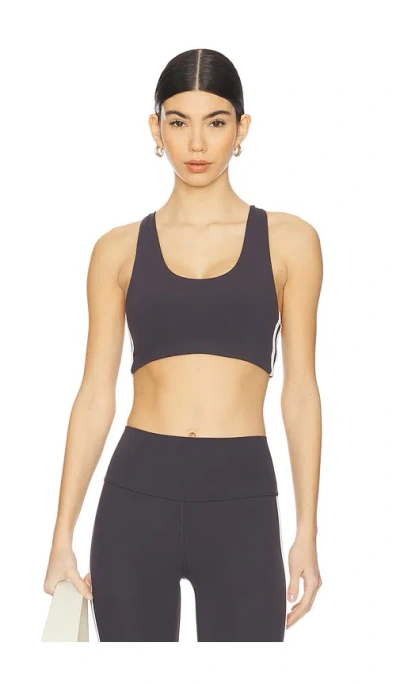 Splits59 Ella Airweight Bra In Graphite & White