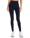 Splits59 Amber Airweight High Waist 7/8 Legging In Navy In Indigo/dark Cherry